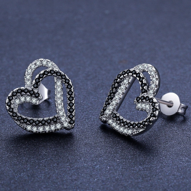 Double your Love Buckle Earrings for Women - Trendy