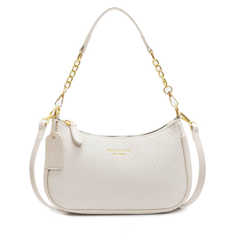 Beige Fashion chain shoulder bag for women