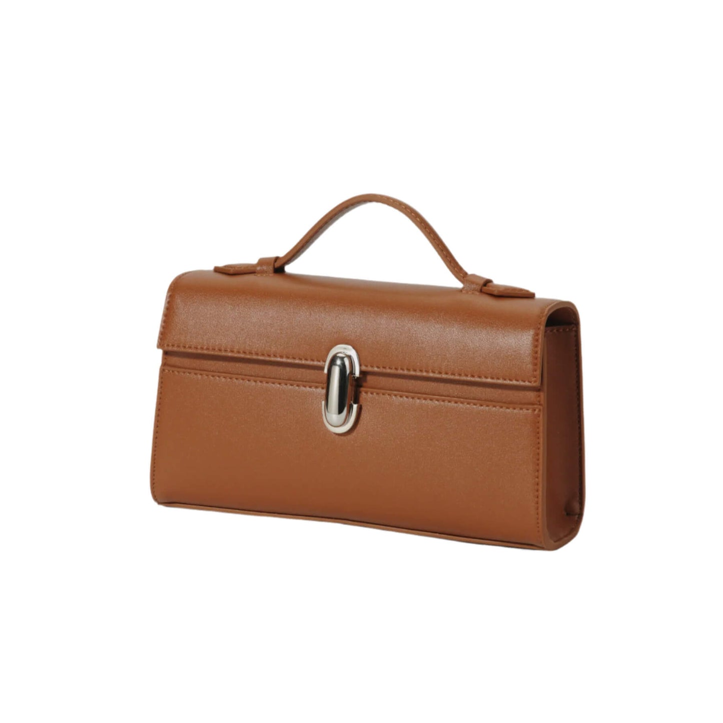 Caramel Modeedge leather satchel for women