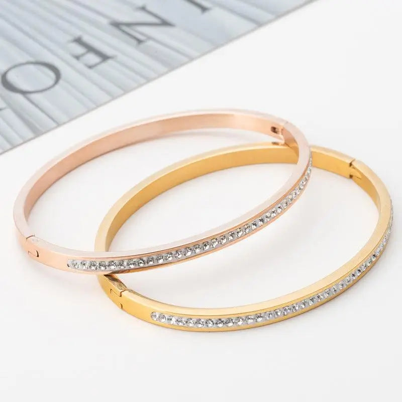 SleekLine Steel Row Bracelet