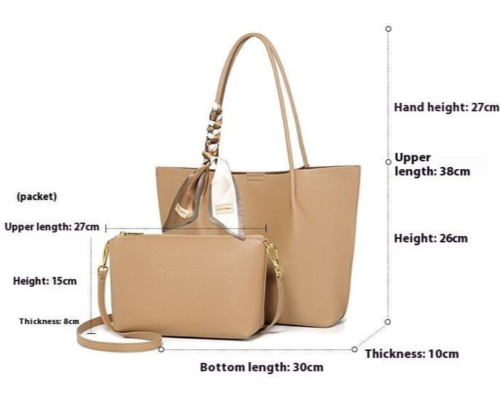 Size guide of Everyday luxe carryall tote for women