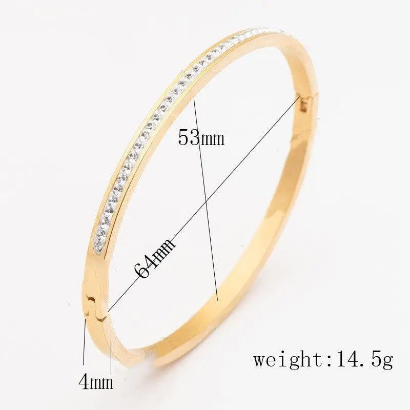 SleekLine Steel Row Bracelet