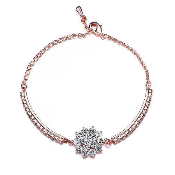 Cubic Zirconia Bracelet For Women - Trendy