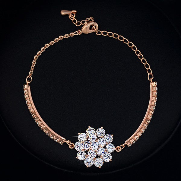 Cubic Zirconia Bracelet For Women - Trendy