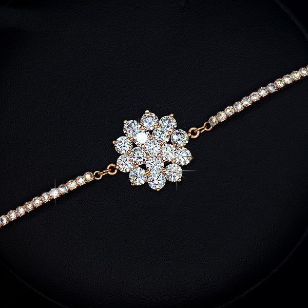 Cubic Zirconia Bracelet For Women - Trendy