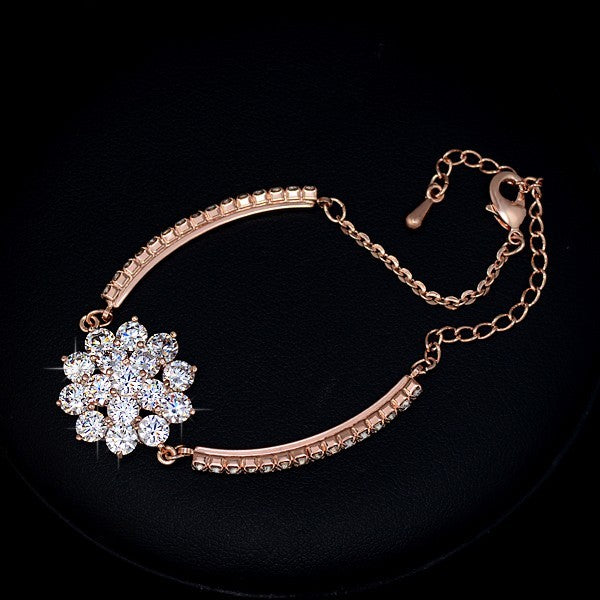 Cubic Zirconia Bracelet For Women - Trendy