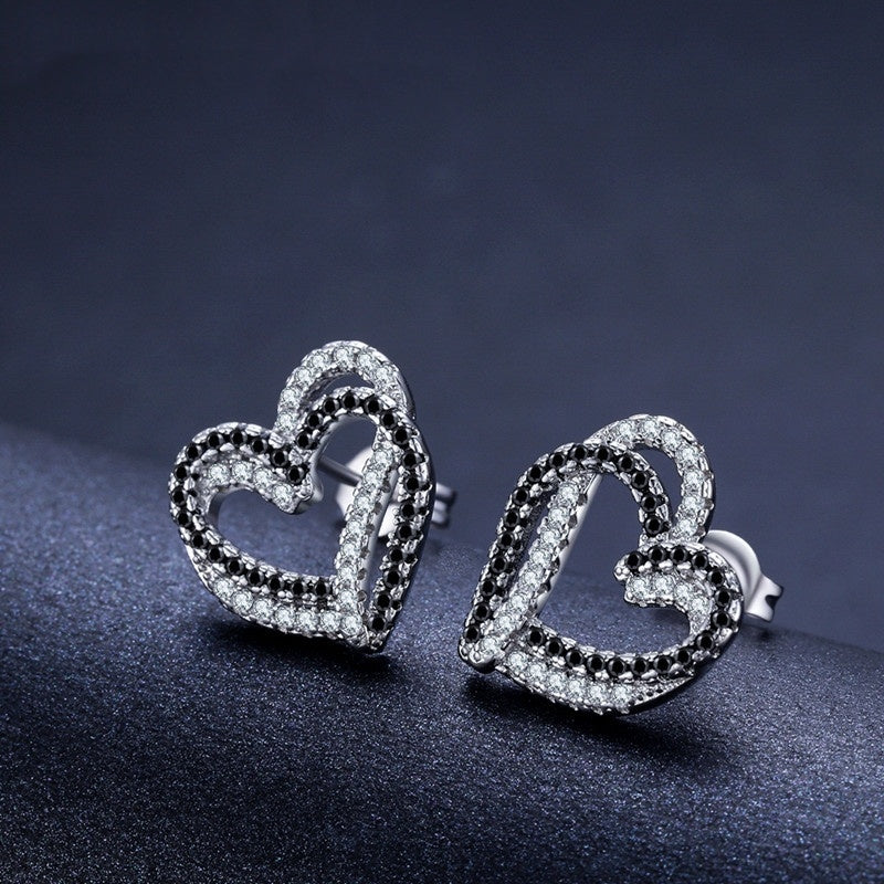 Double your Love Buckle Earrings for Women