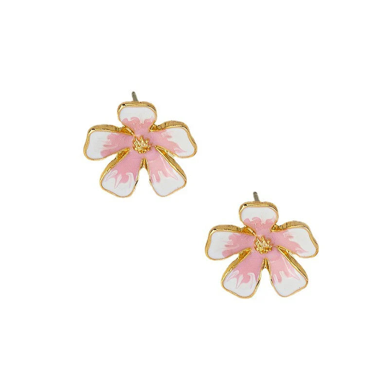 Sweet Elegance Cherry Blossom Earrings for Women - Trendy