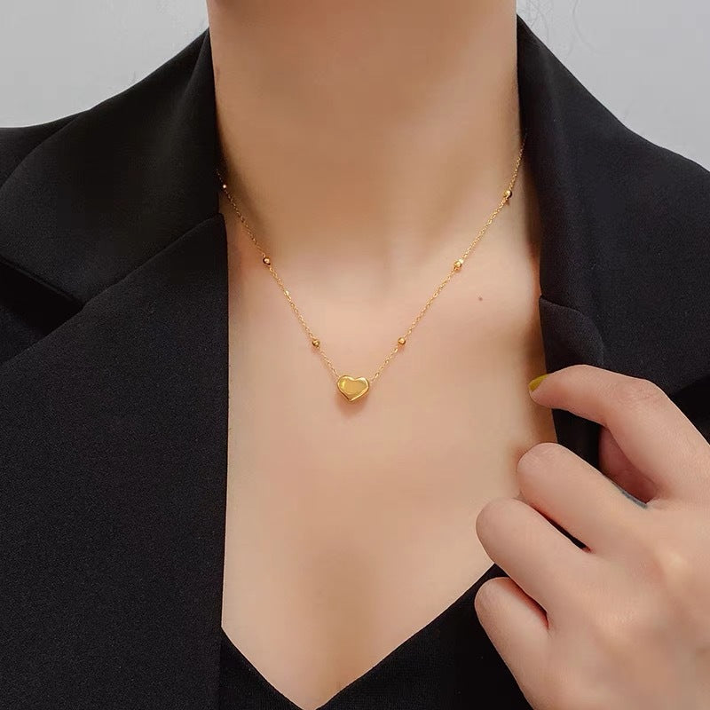 Women In Love Titanium Steel Necklace - Trendy