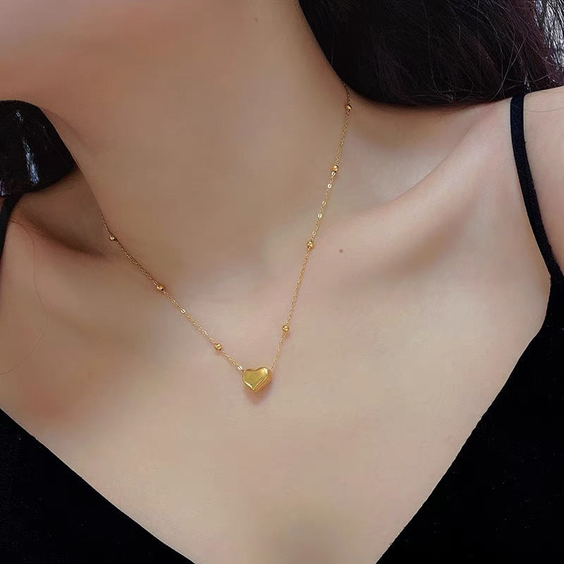 Women In Love Titanium Steel Necklace - Trendy