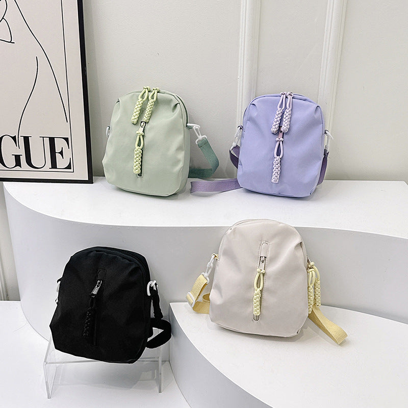 Women's Colorful Casual Nylon Canvas Crossbody Bag - Trendy