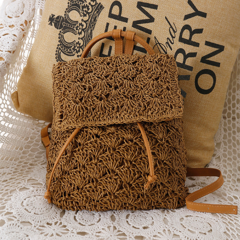 Women's Cute Beach Holiday Straw Bag